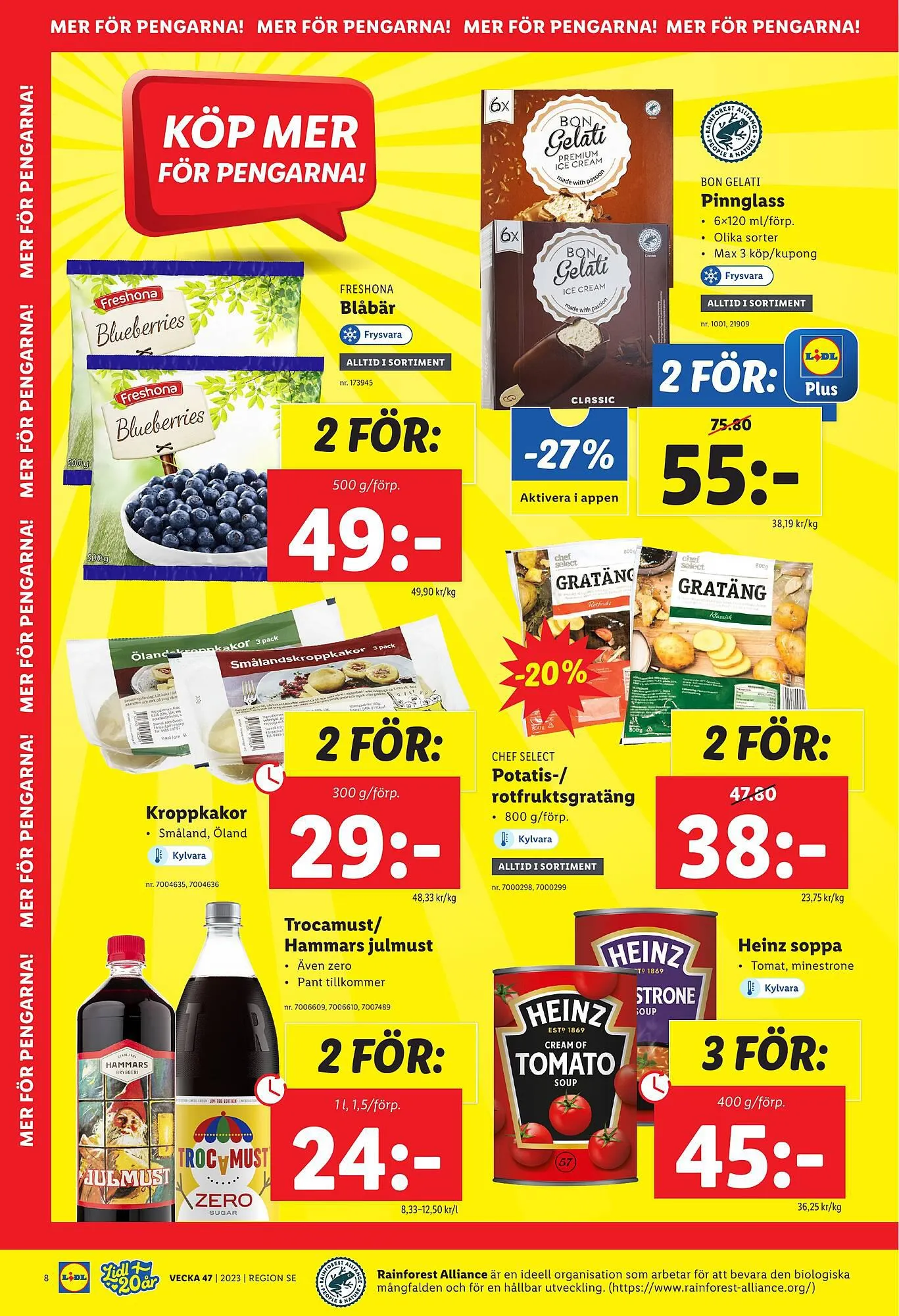 Lidl reklamblad från 20 november till 26 november 2023 - Reklamblad sidor 8