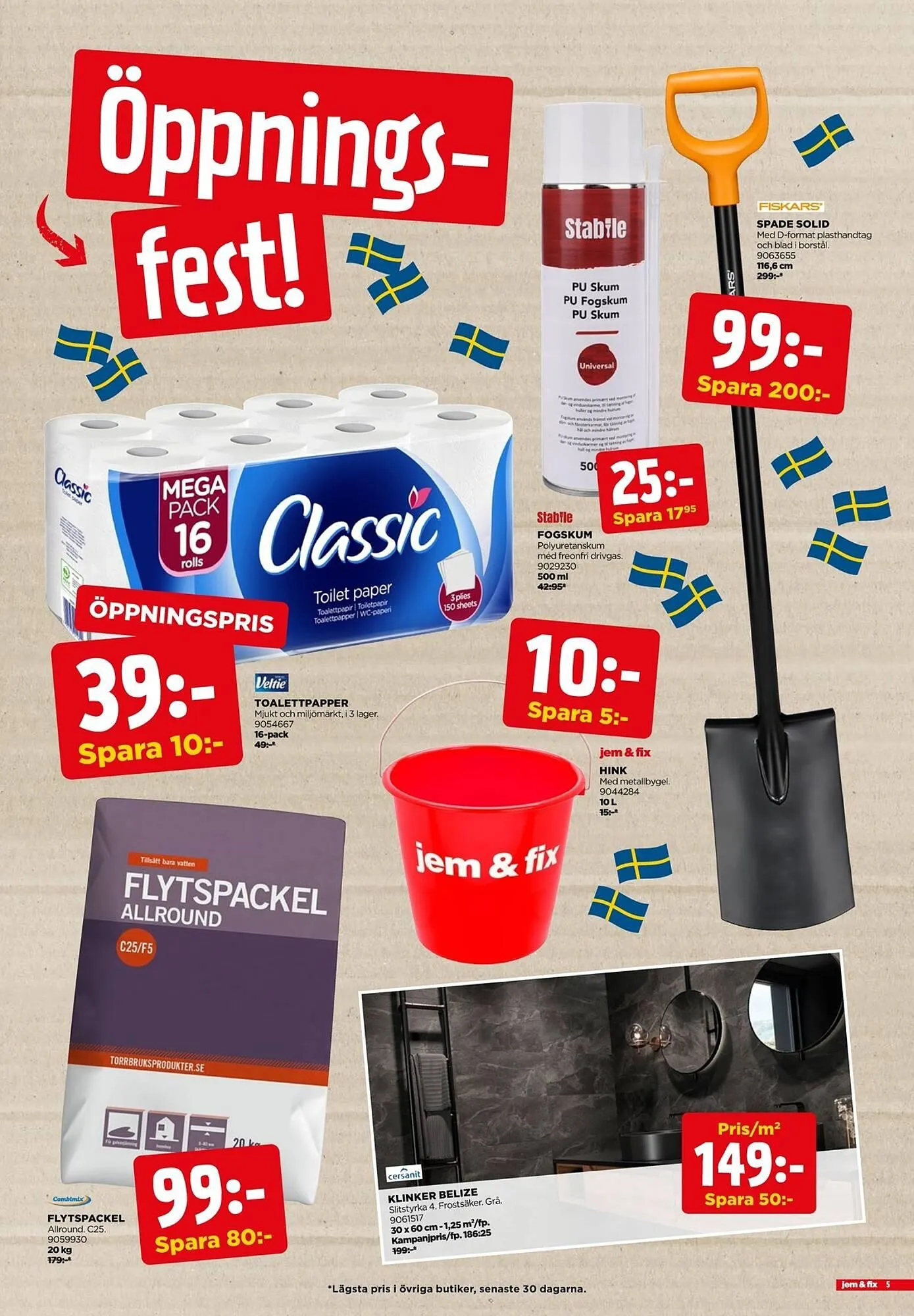 Jem&Fix reklamblad från 26 augusti till 31 augusti 2025 - Reklamblad sidor 5