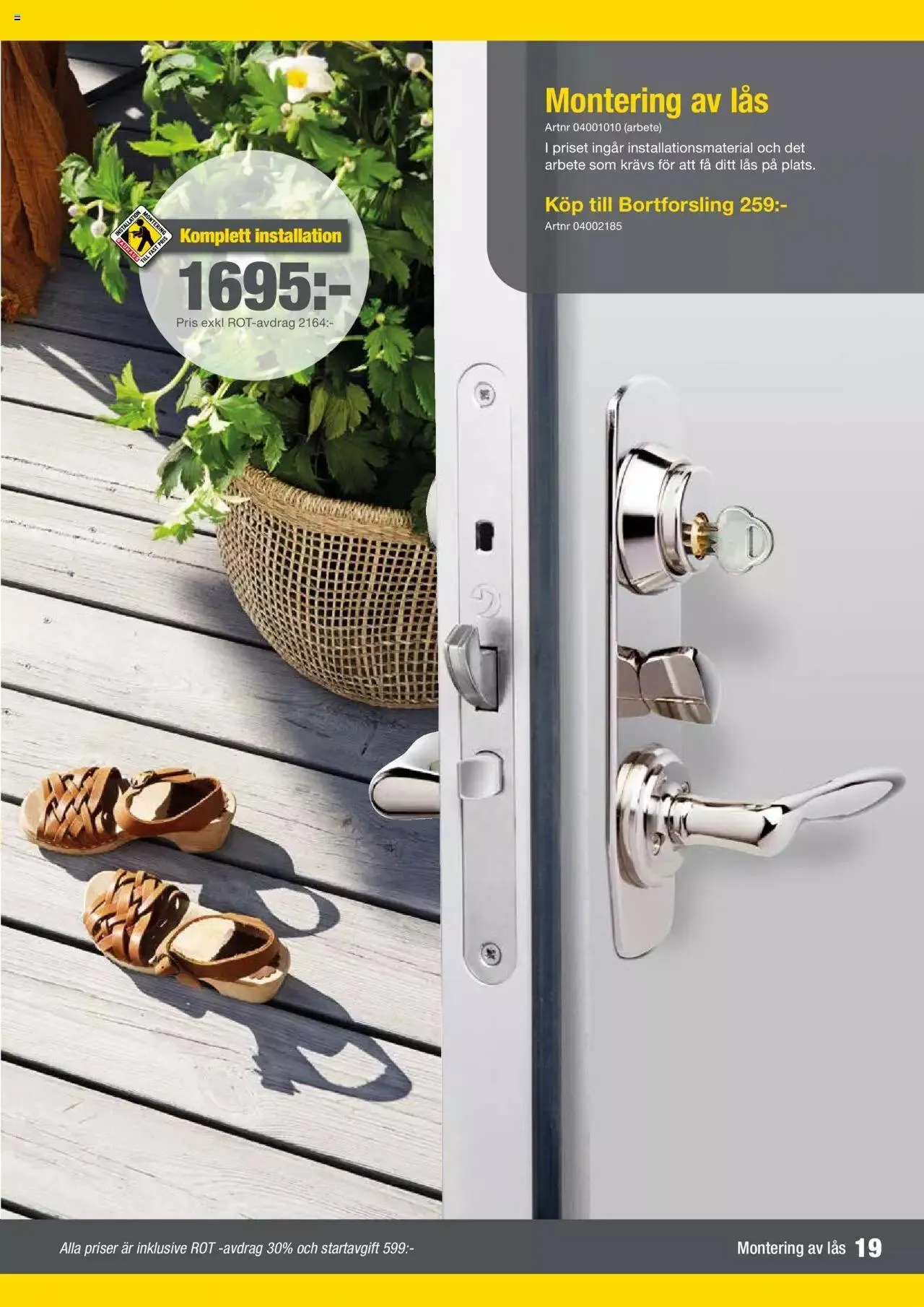Bauhaus - Montageservice från 19 mars till 31 december 2023 - Reklamblad sidor 18
