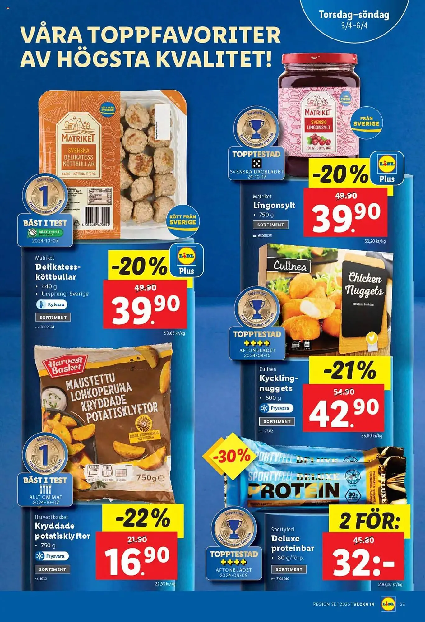 Lidl reklamblad från 31 mars till 6 april 2025 - Reklamblad sidor 27