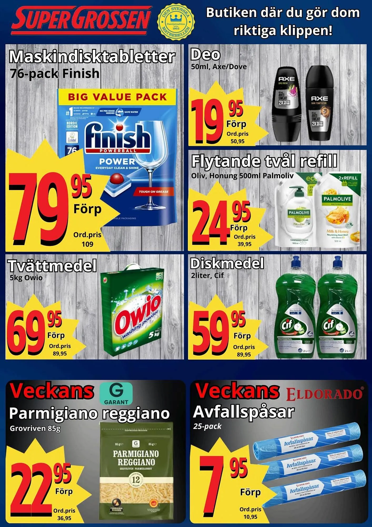 Supergrossen reklamblad från 1 september till 7 september 2025 - Reklamblad sidor 12