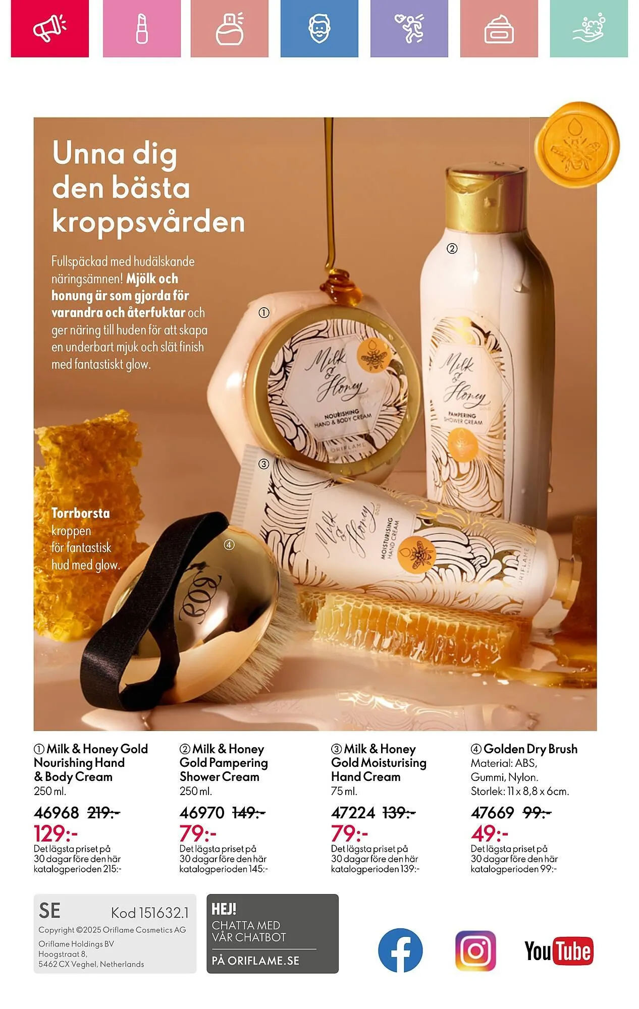 Oriflame reklamblad från 20 april till 9 maj 2025 - Reklamblad sidor 164