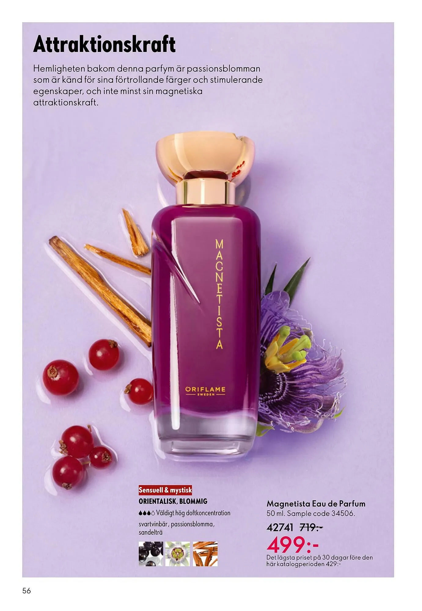 Oriflame reklamblad från 29 oktober till 18 november 2025 - Reklamblad sidor 56