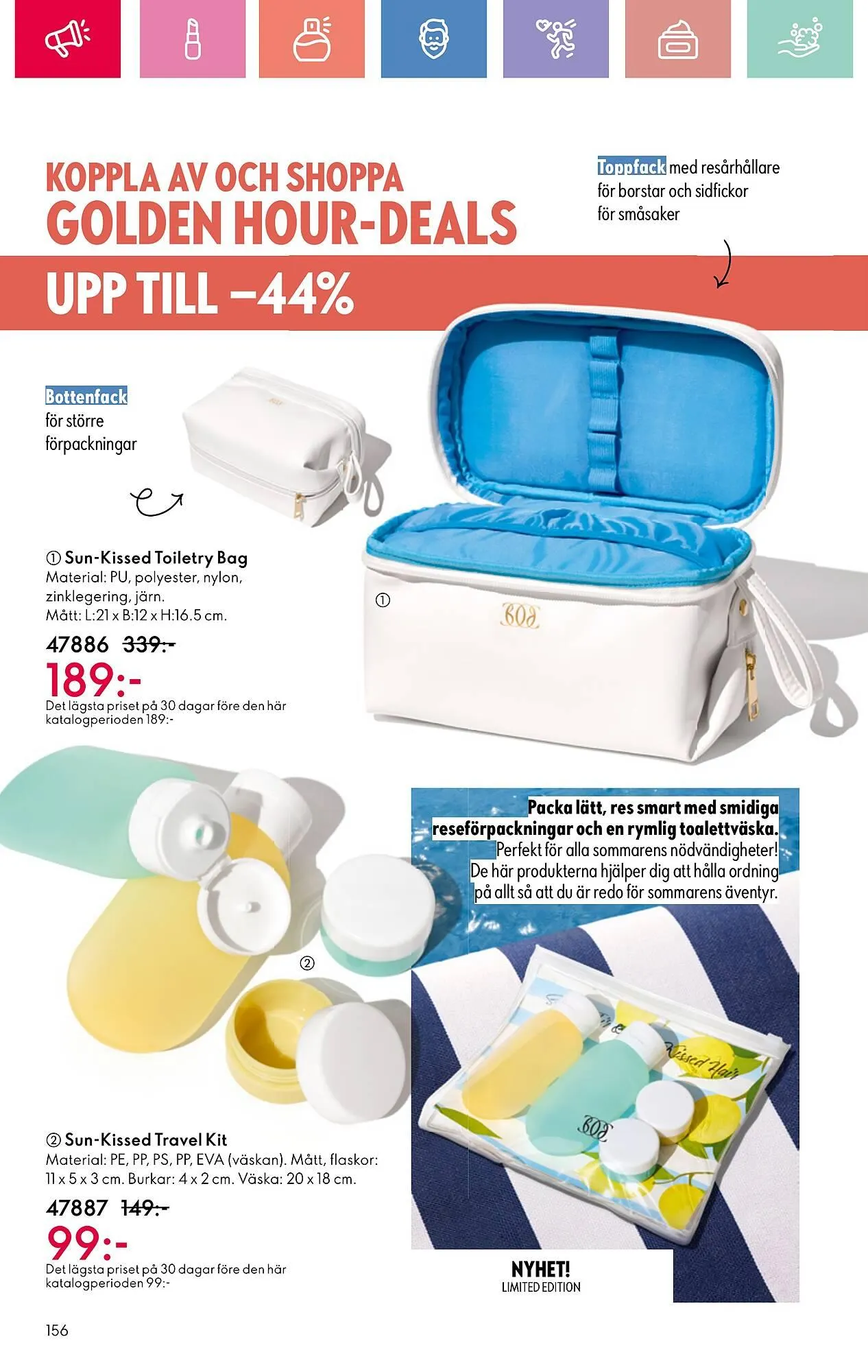 Oriflame reklamblad från 13 juli till 2 augusti 2025 - Reklamblad sidor 156