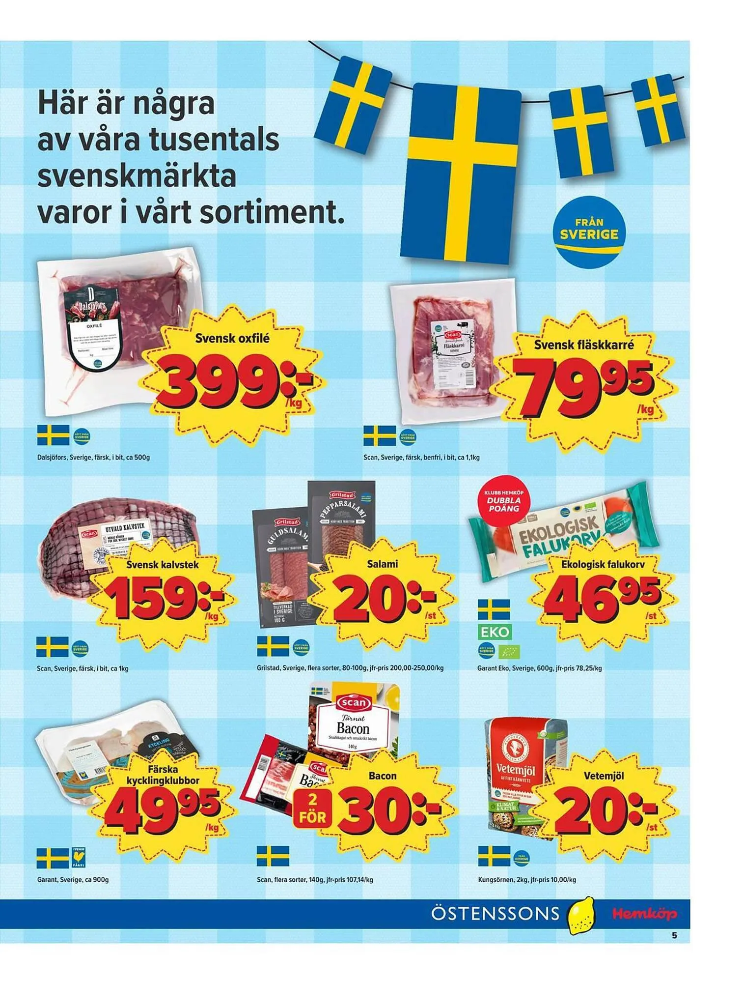 Östenssons reklamblad från 25 september till 1 oktober 2023 - Reklamblad sidor 5