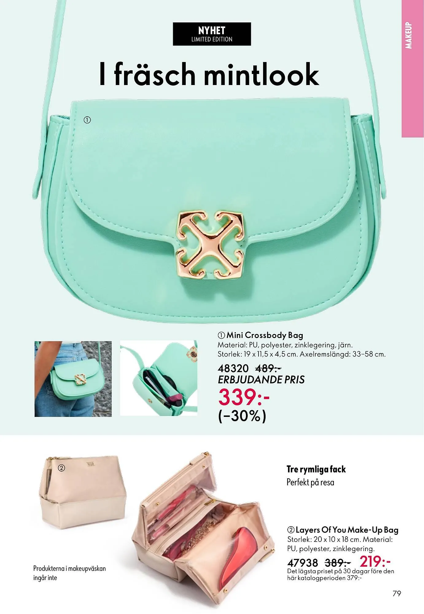 Oriflame reklamblad från 11 mars till 31 mars 2026 - Reklamblad sidor 79