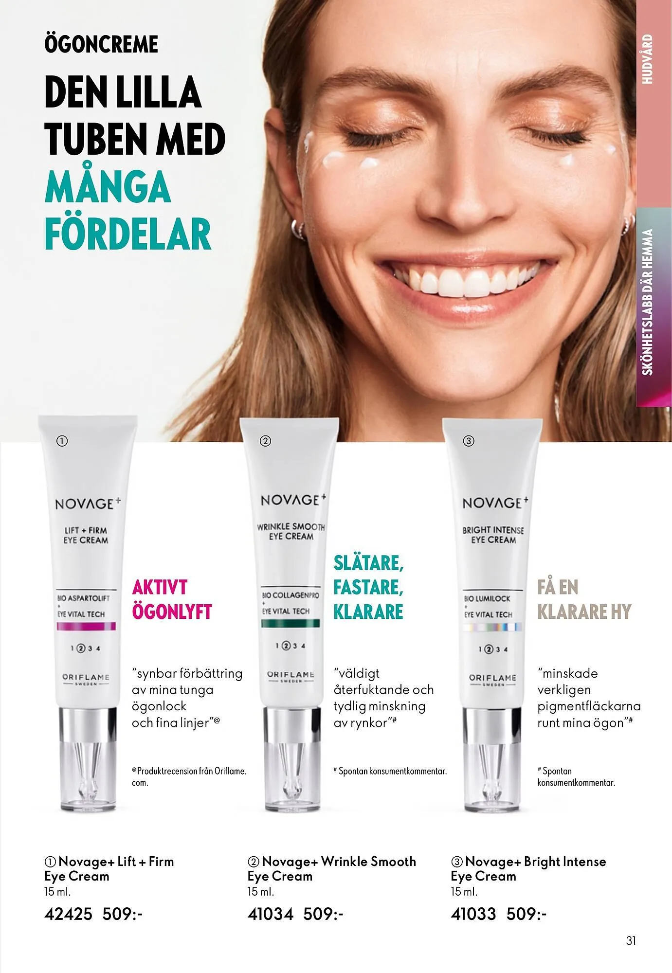Oriflame reklamblad från 14 september till 7 oktober 2025 - Reklamblad sidor 31