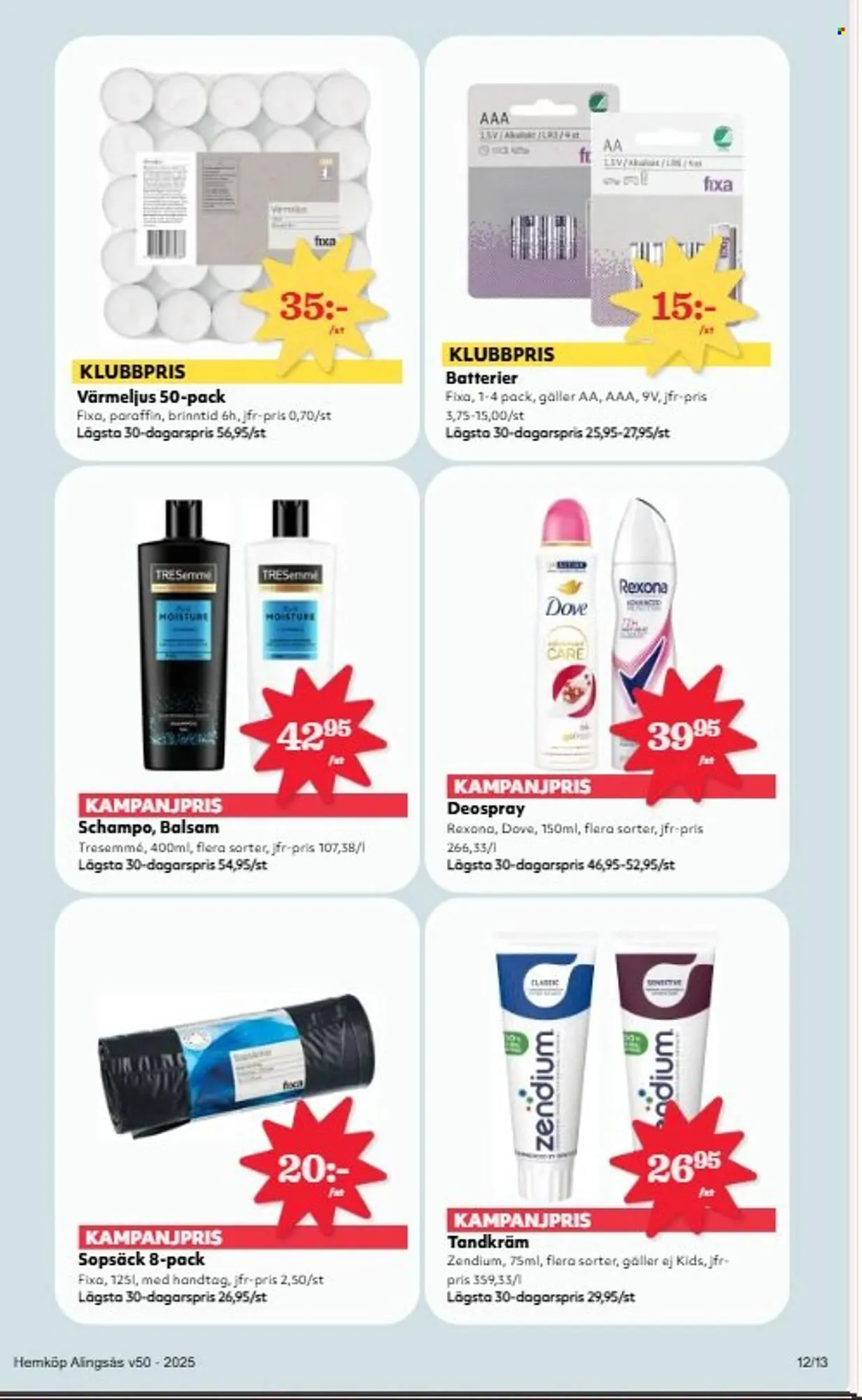 Hemköp reklamblad från 8 december till 14 december 2025 - Reklamblad sidor 12