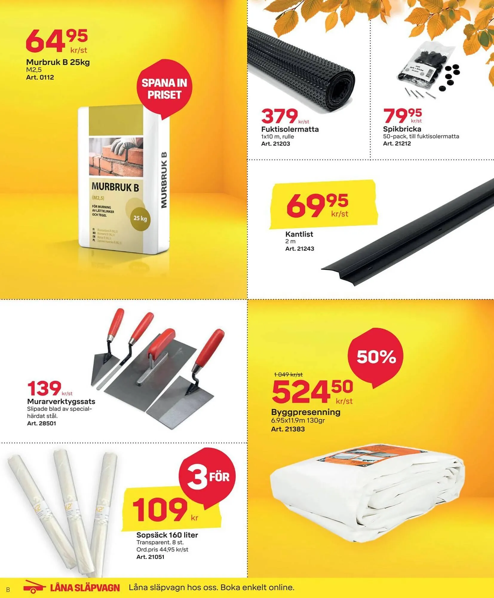 Byggmax reklamblad från 17 oktober till 3 november 2024 - Reklamblad sidor 4