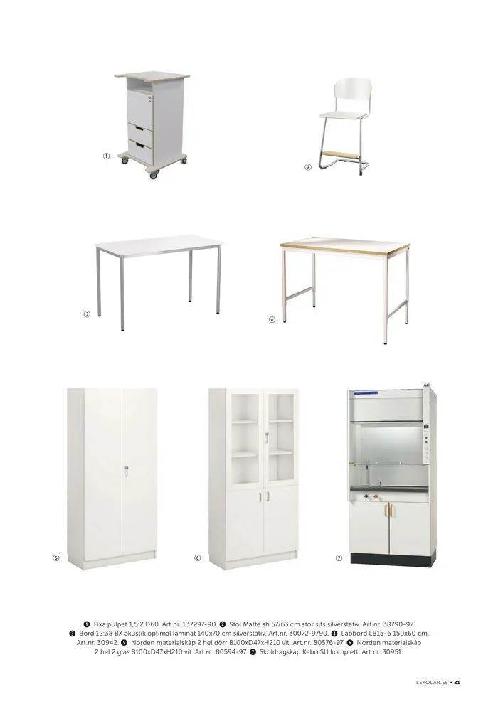 Mobler skola 2024 från 16 april till 31 maj 2024 - Reklamblad sidor 21