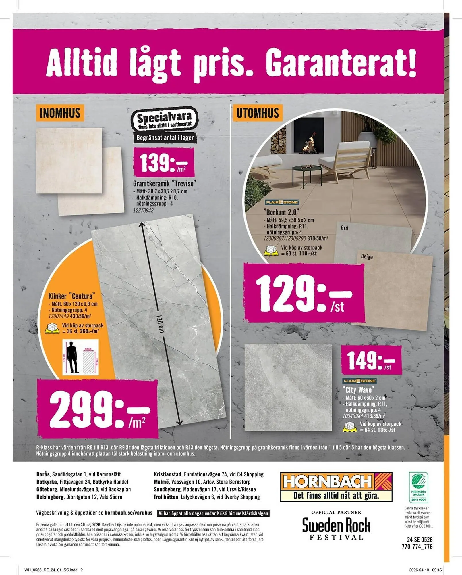 Hornbach reklamblad från 4 maj till 30 maj 2026 - Reklamblad sidor 24