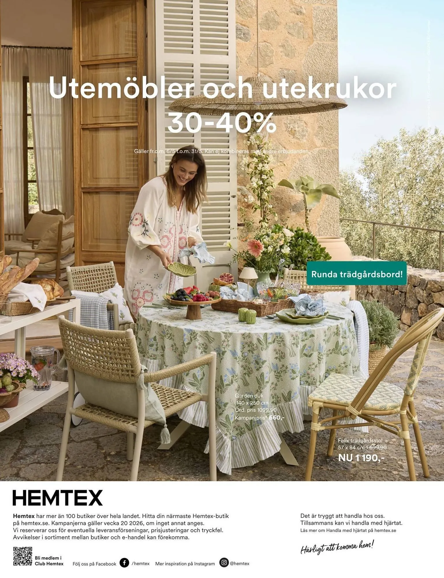 Hemtex reklamblad från 11 maj till 18 maj 2026 - Reklamblad sidor 12