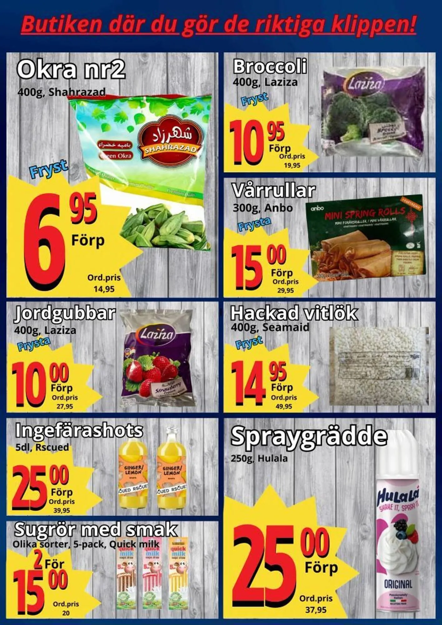 Supergrossen reklamblad från 22 april till 27 april 2025 - Reklamblad sidor 5