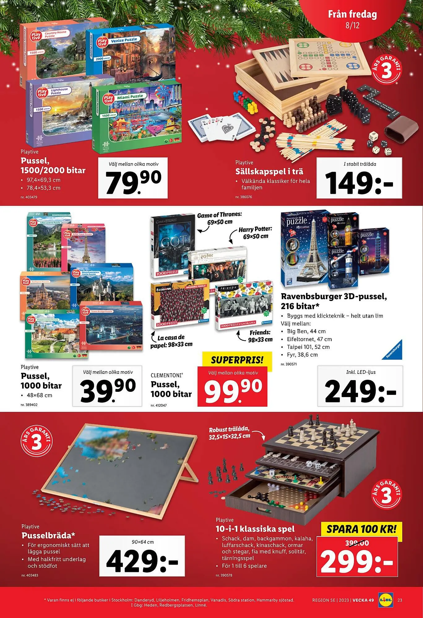 Lidl reklamblad från 4 december till 10 december 2023 - Reklamblad sidor 26