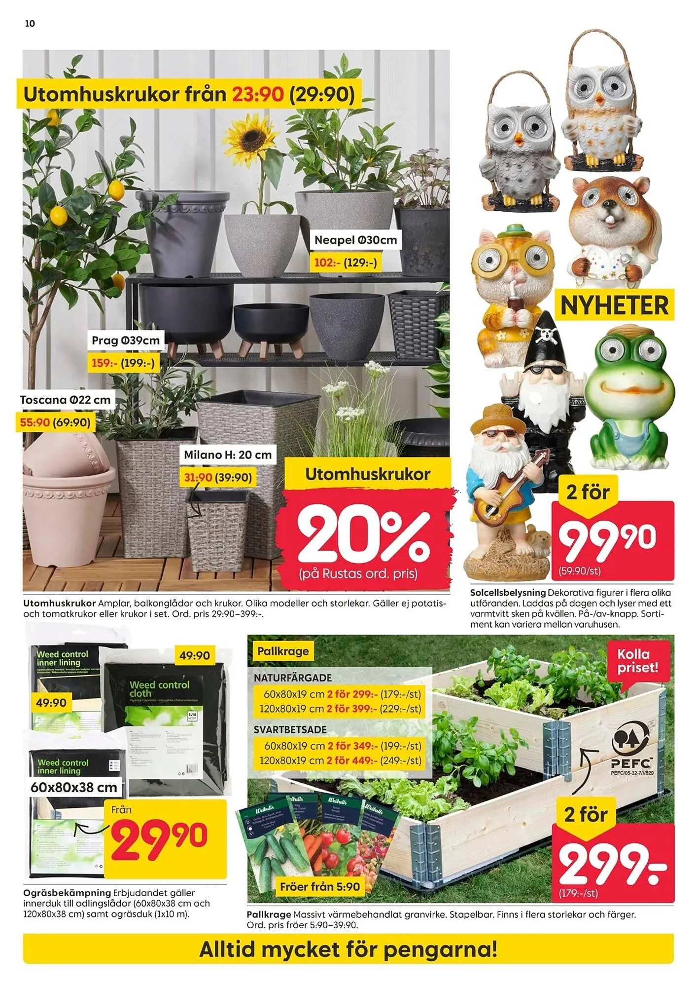 Rusta reklamblad från 31 mars till 6 april 2025 - Reklamblad sidor 10