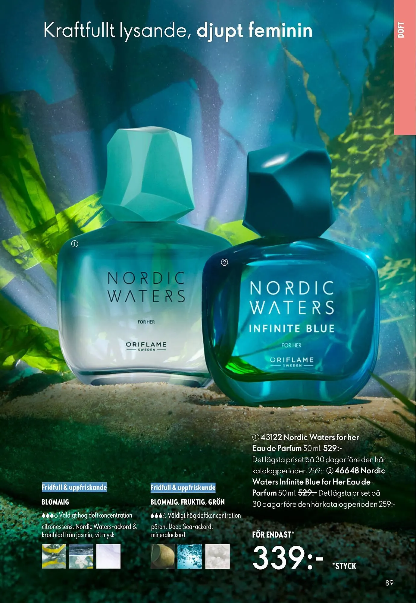 Oriflame reklamblad från 18 februari till 10 mars 2026 - Reklamblad sidor 89