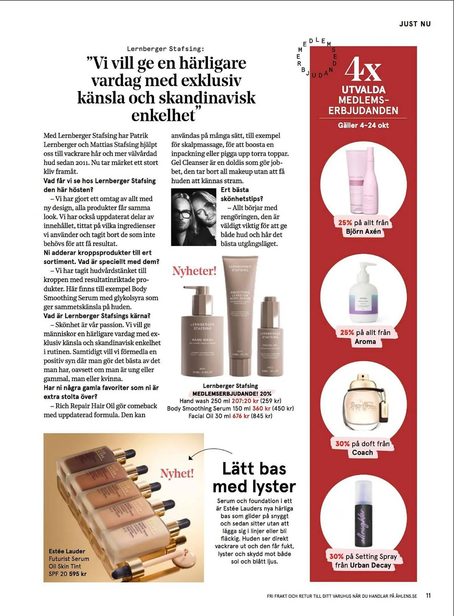 Åhléns reklamblad från 4 oktober till 24 oktober 2023 - Reklamblad sidor 11