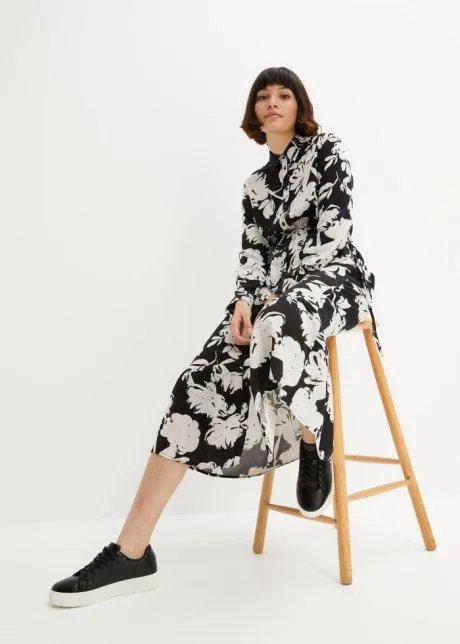 Maxiklänning i hållbar viskos