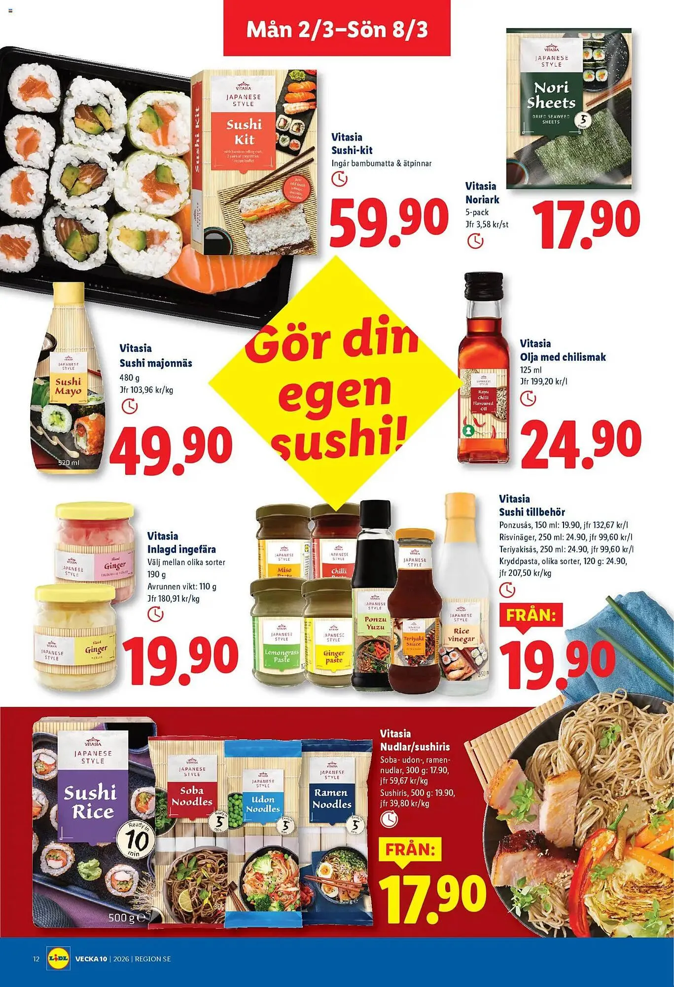 Lidl reklamblad från 2 mars till 8 mars 2026 - Reklamblad sidor 12