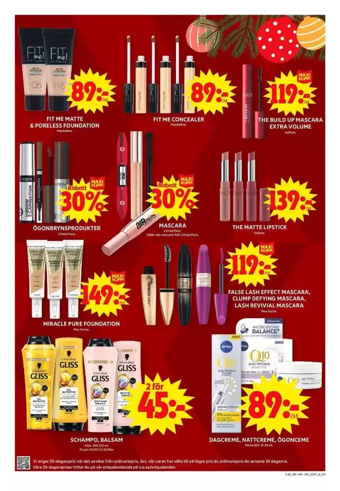 Fantastiska rabatter på utvalda produkter från 23 november till 7 december 2024 - Reklamblad sidor 23