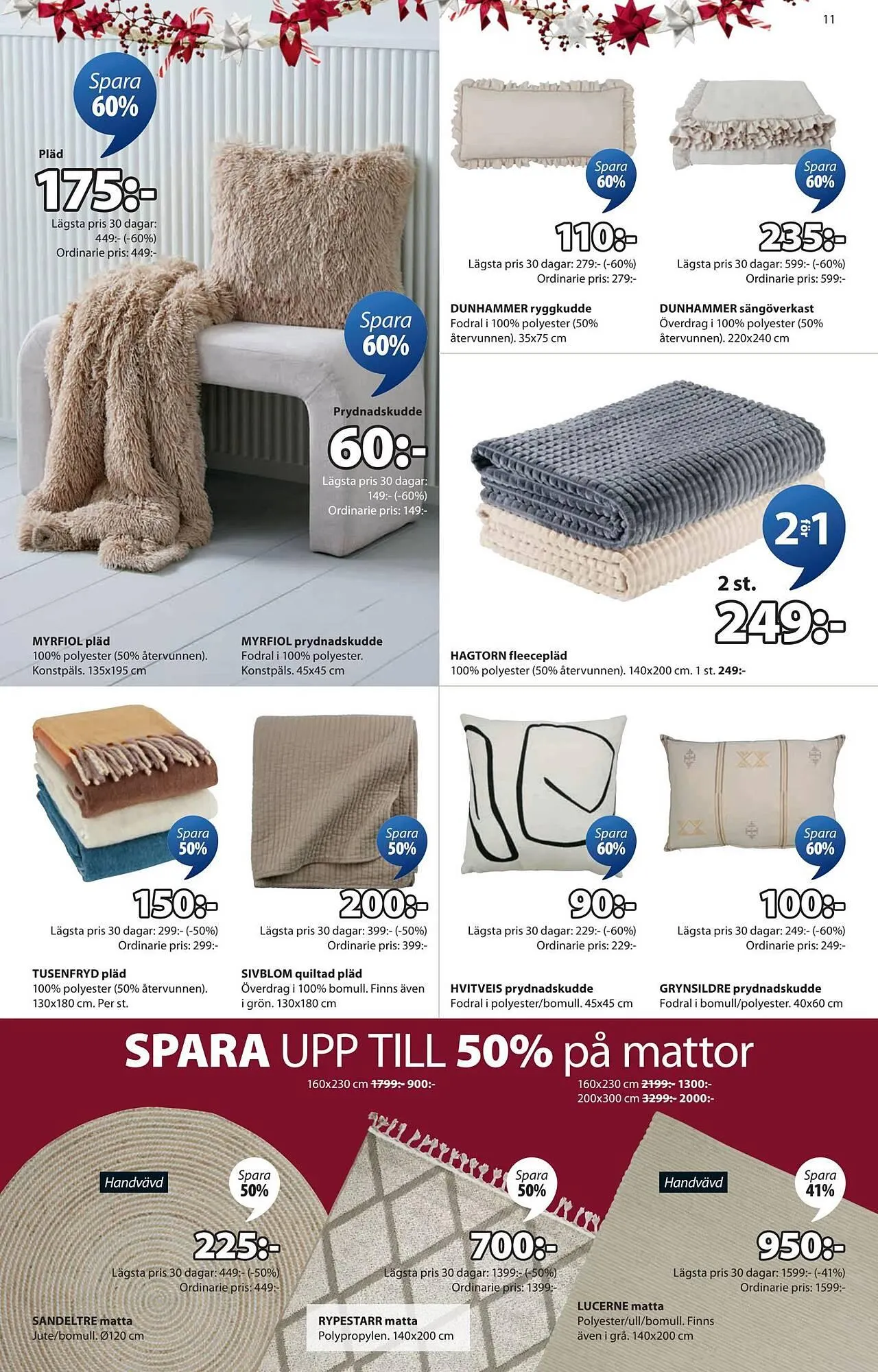 JYSK reklamblad från 3 november till 16 november 2025 - Reklamblad sidor 11