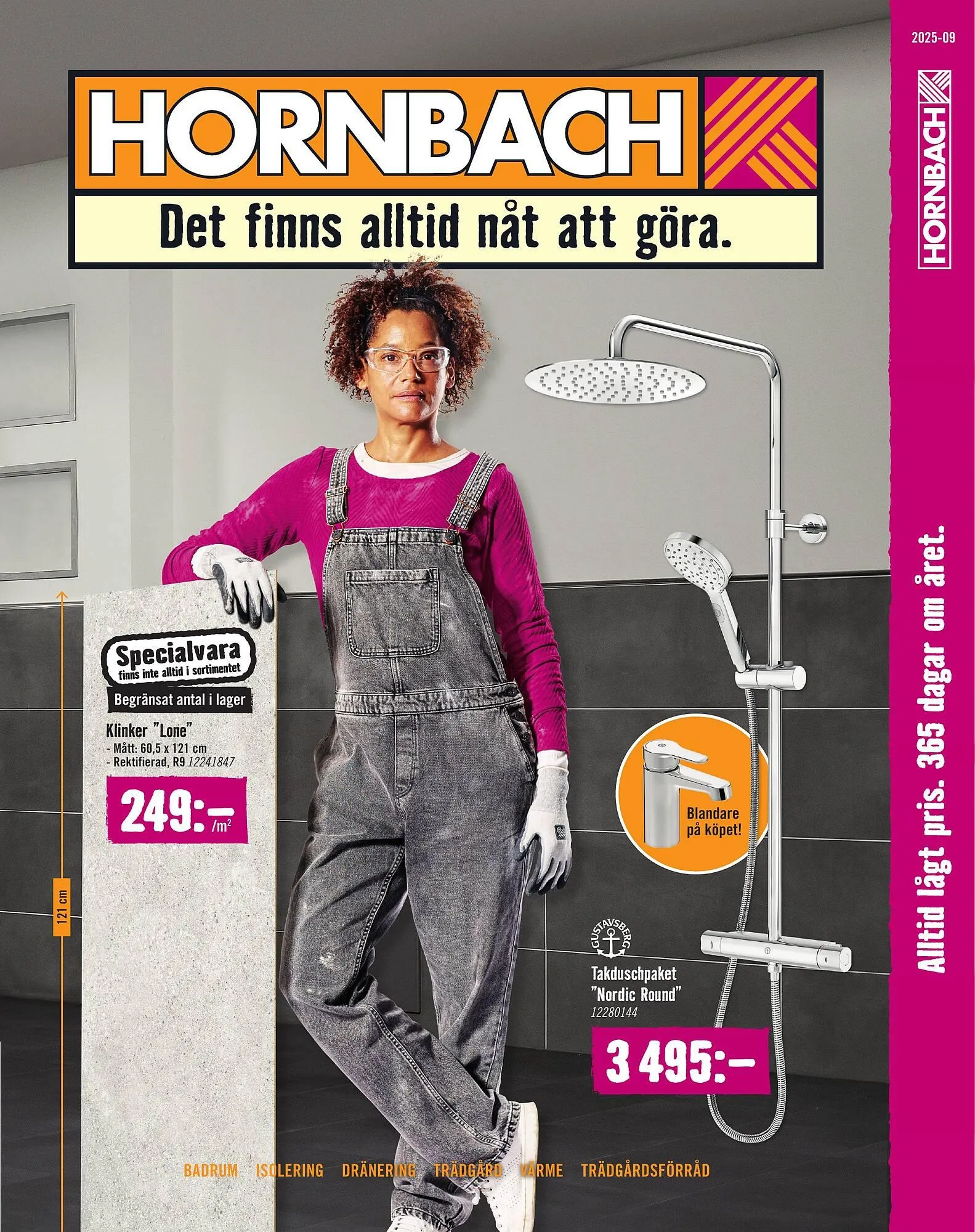 Hornbach reklamblad från 25 september till 30 september 2025 - Reklamblad sidor 1