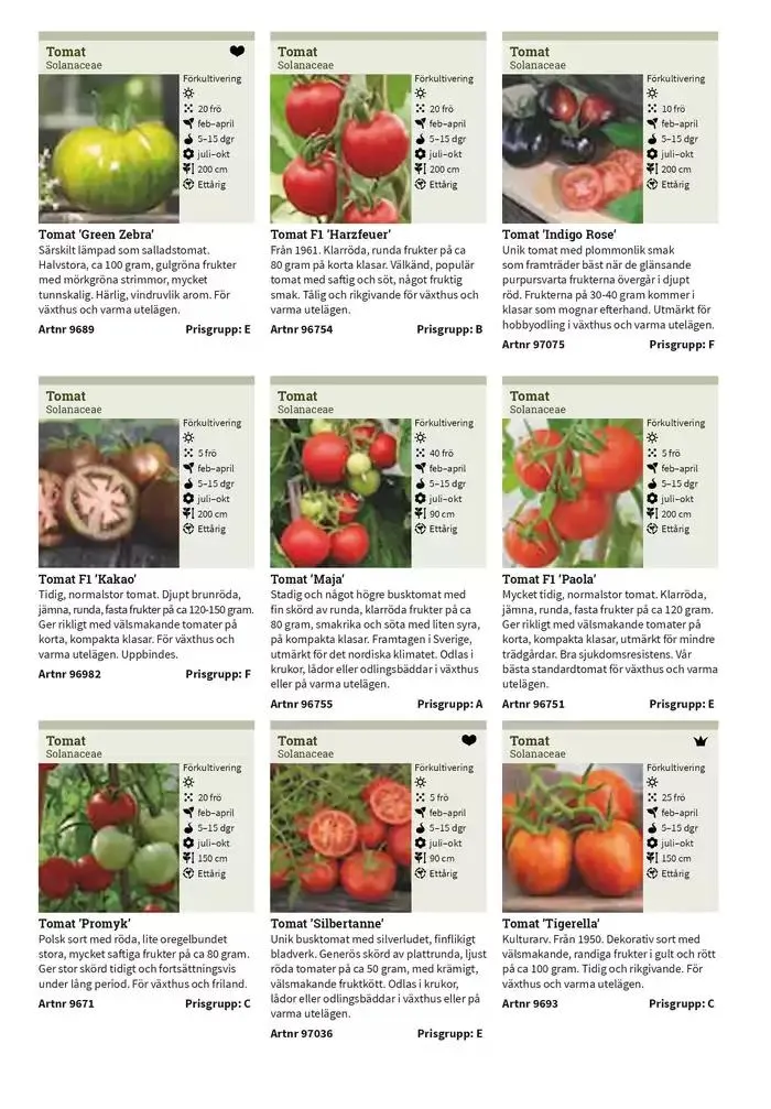 Frökatalog 2025! från 23 januari till 31 december 2025 - Reklamblad sidor 62