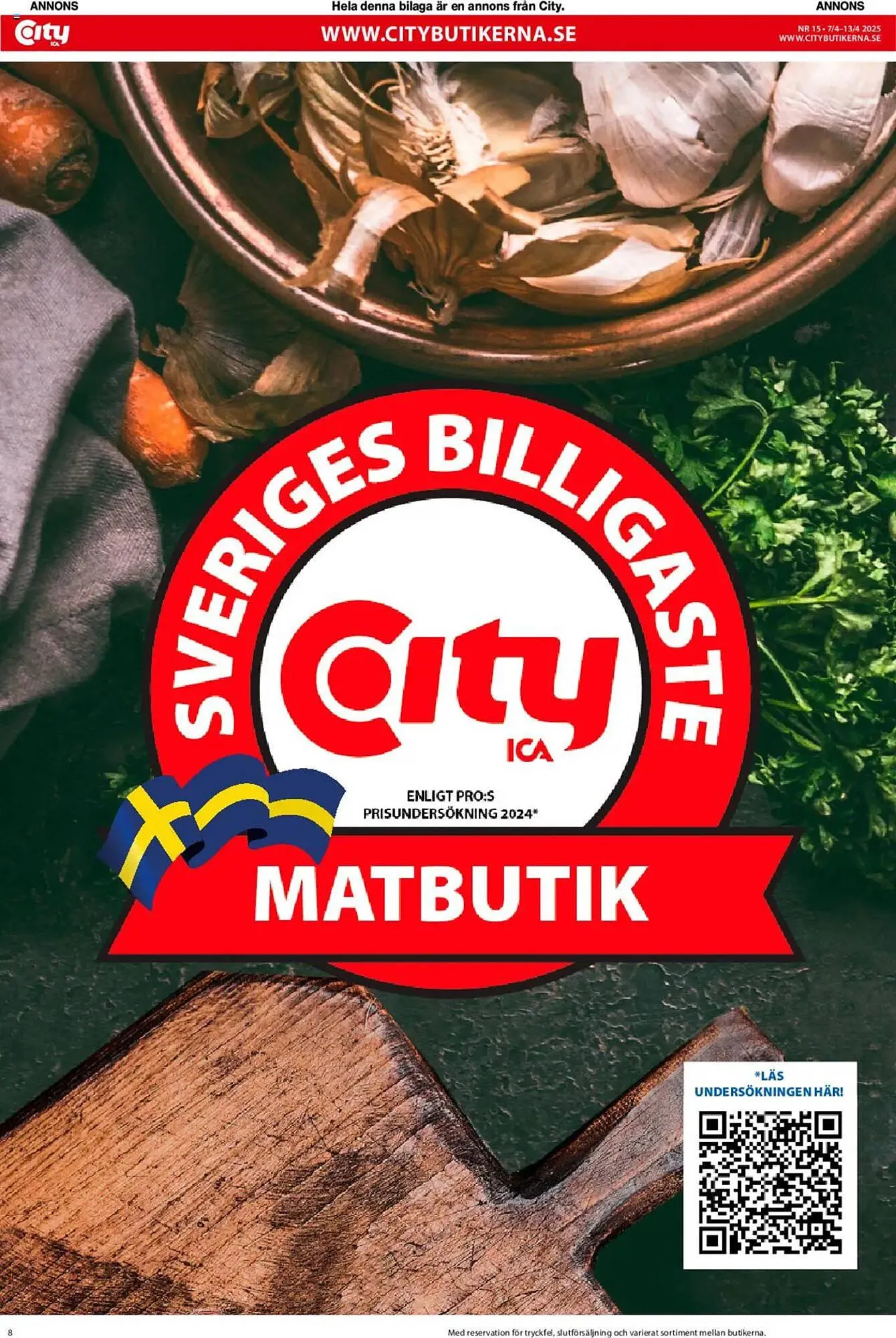 ICA Kvantum reklamblad från 7 april till 13 april 2025 - Reklamblad sidor 8