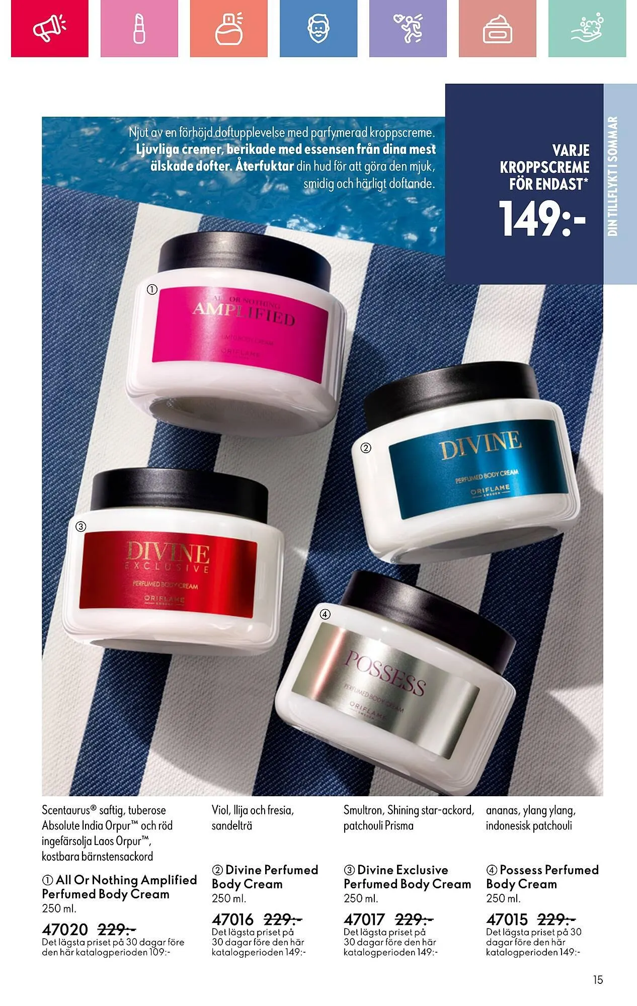 Oriflame reklamblad från 22 juni till 12 juli 2025 - Reklamblad sidor 15
