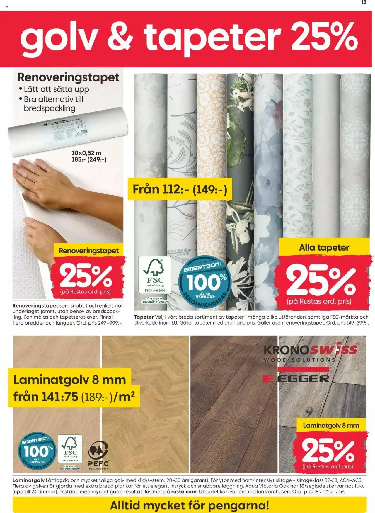 Rusta - erbjudanden från 25 september till 1 oktober 2023 - Reklamblad sidor 13
