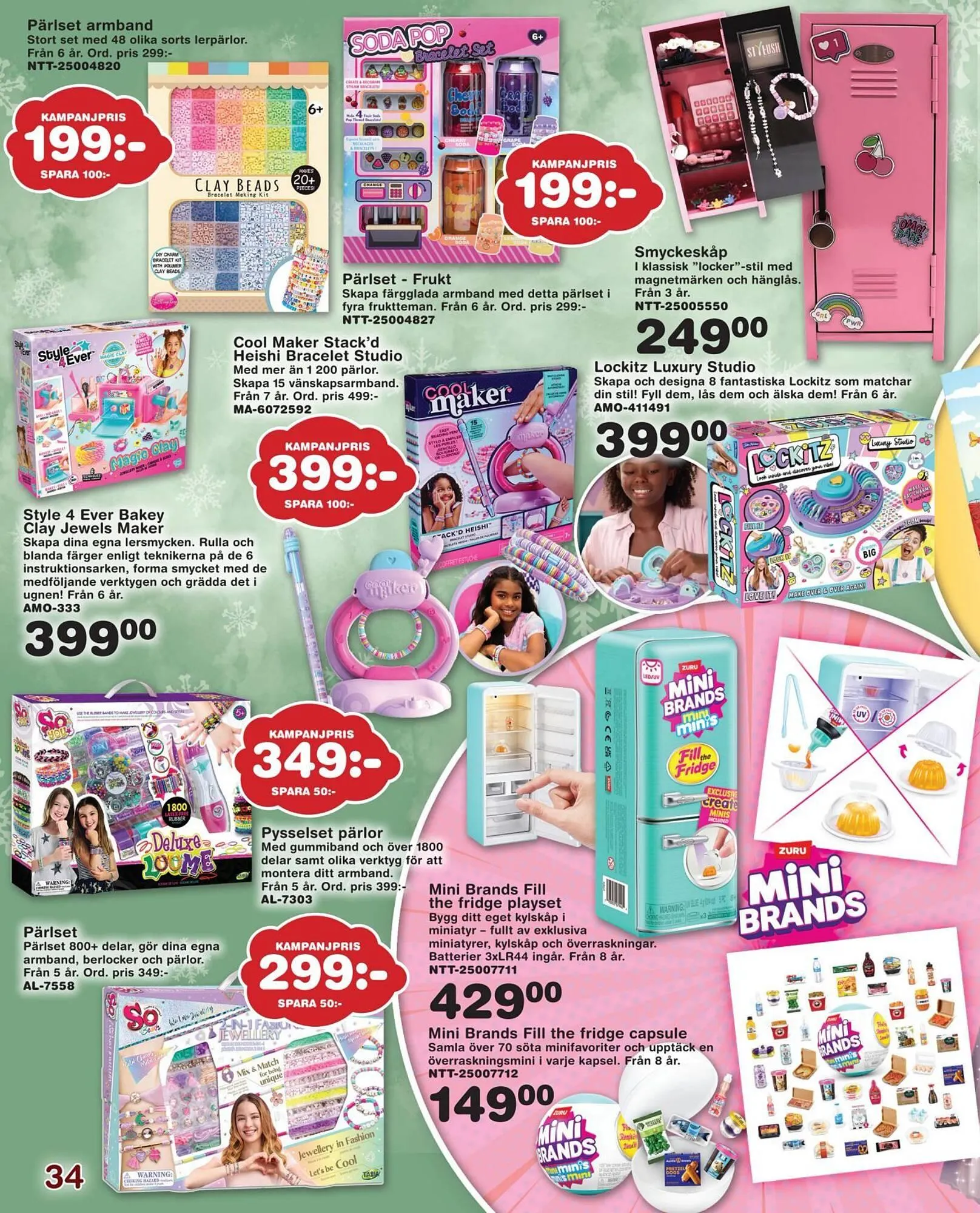 Lekextra reklamblad från 7 november till 31 december 2025 - Reklamblad sidor 34