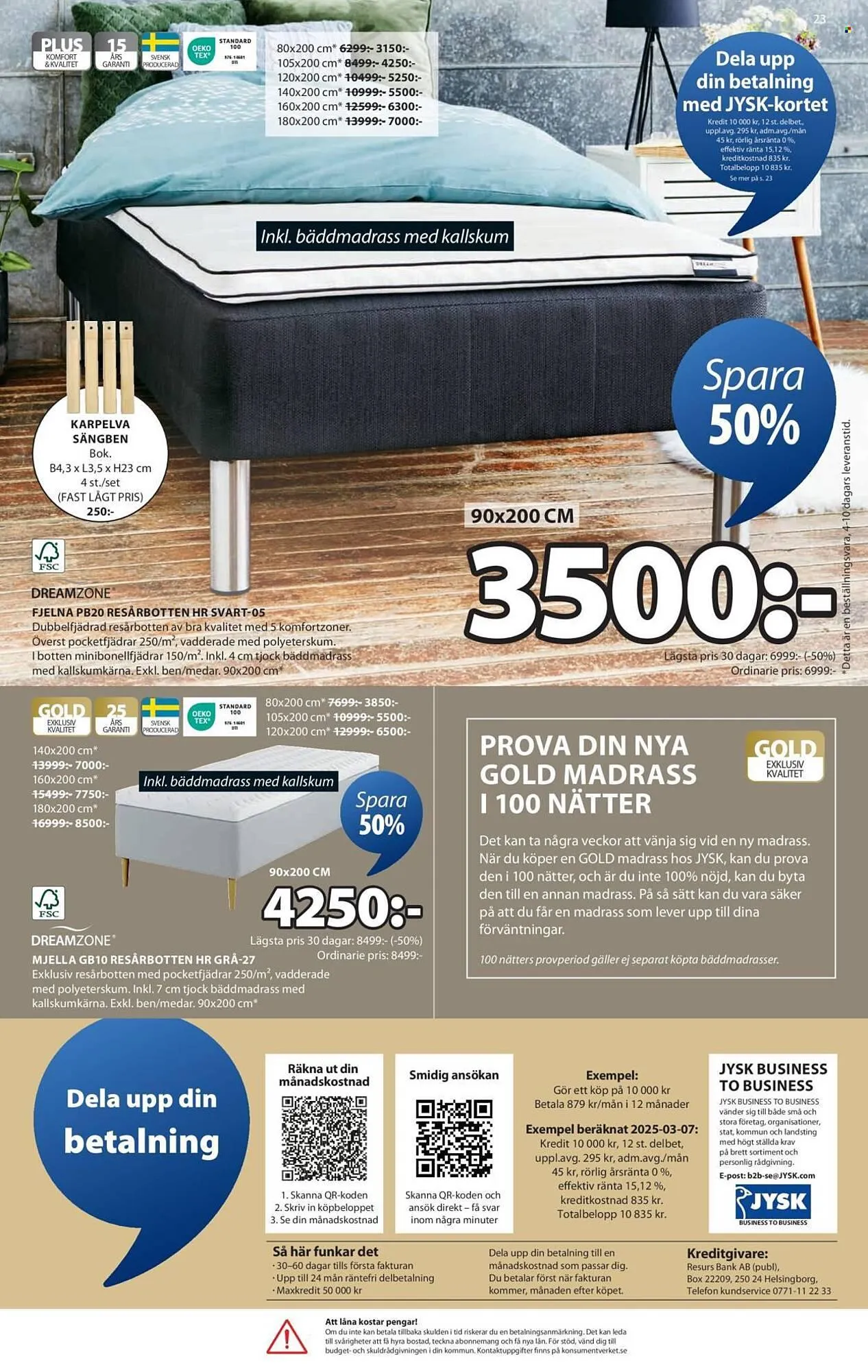 JYSK reklamblad från 26 maj till 1 juni 2025 - Reklamblad sidor 23