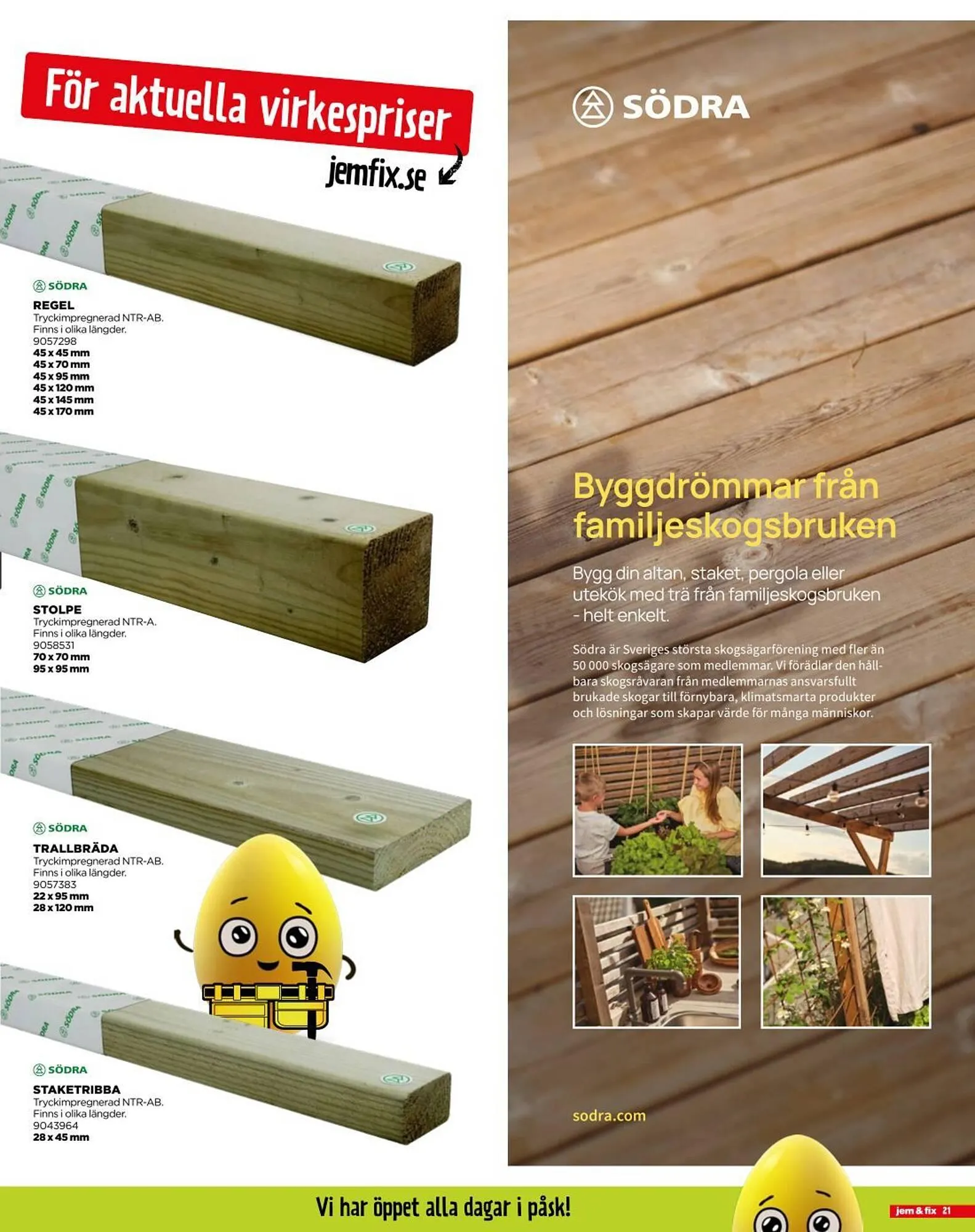 Jem&Fix reklamblad från 14 april till 20 april 2025 - Reklamblad sidor 21