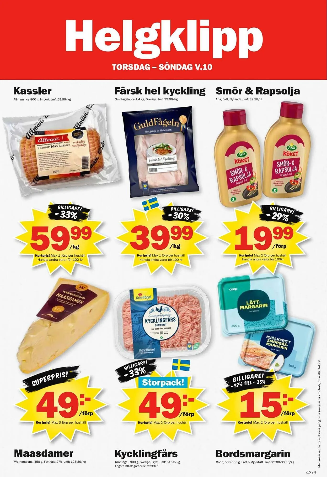 Pekås reklamblad från 2 mars till 9 mars 2026 - Reklamblad sidor 8
