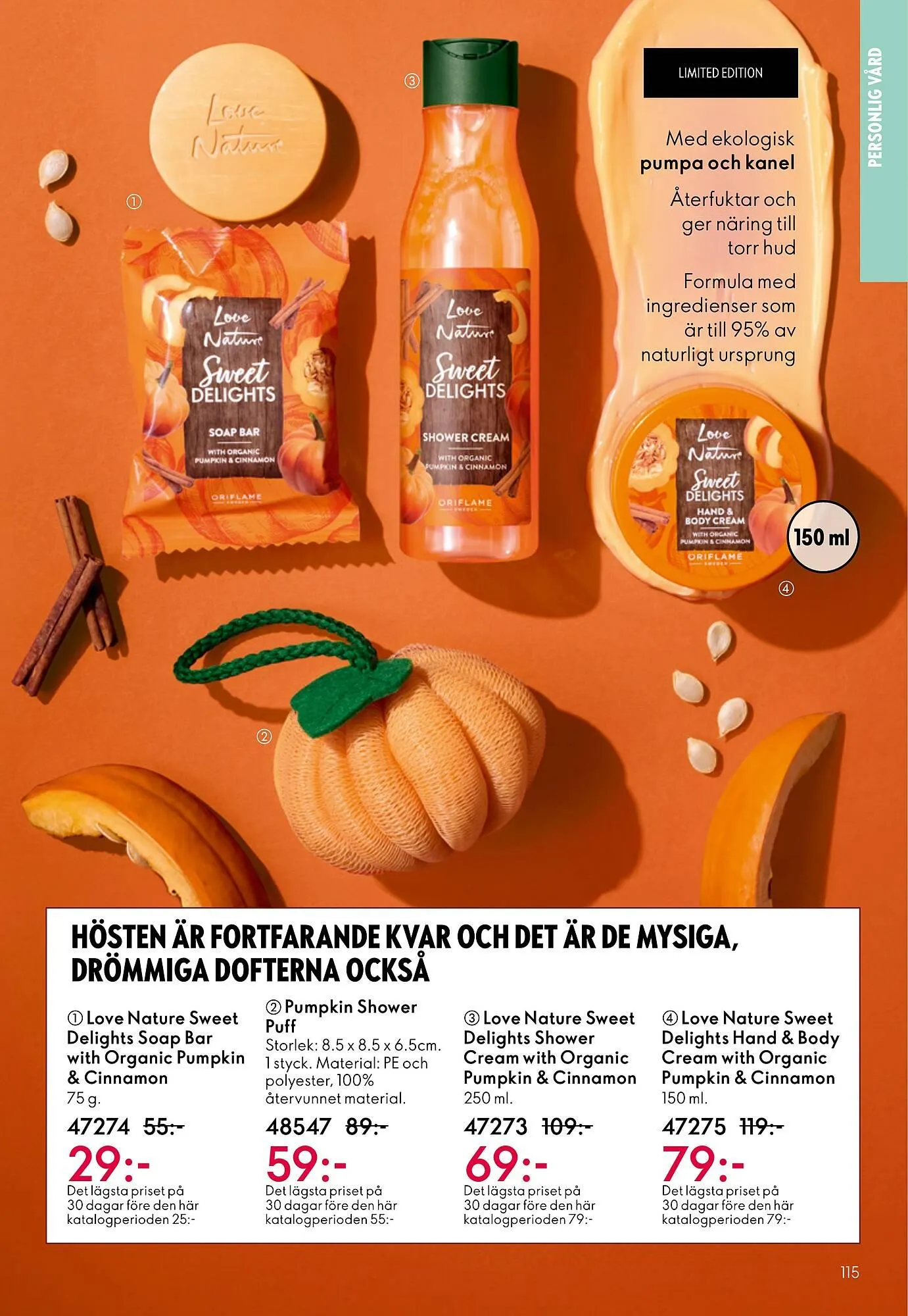 Oriflame reklamblad från 29 oktober till 18 november 2025 - Reklamblad sidor 115