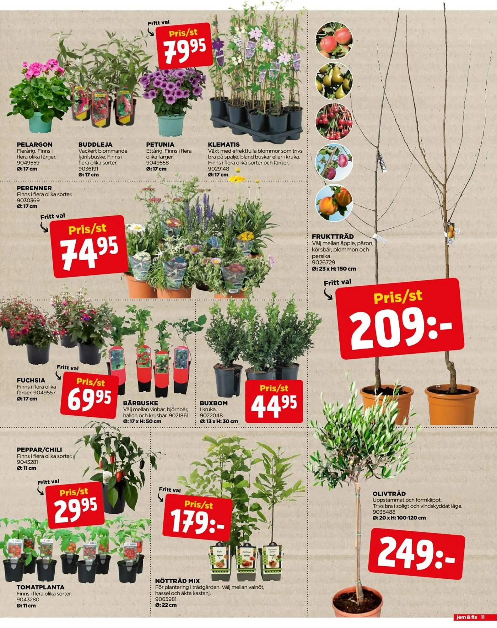 Jem&Fix reklamblad från 11 maj till 18 maj 2026 - Reklamblad sidor 11