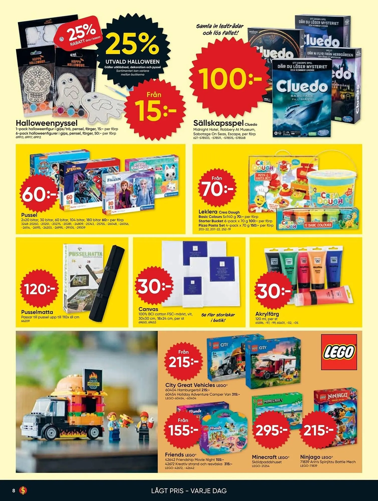 DollarStore annonsblad från 27 oktober till 2 november 2025 - Reklamblad sidor 8