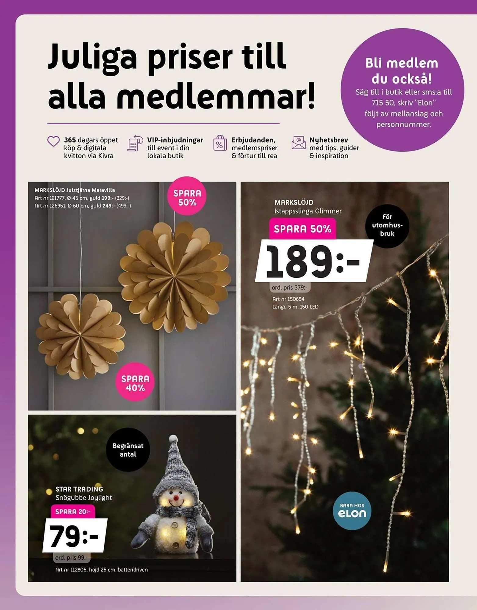 Elon reklamblad från 5 november till 7 december 2025 - Reklamblad sidor 2