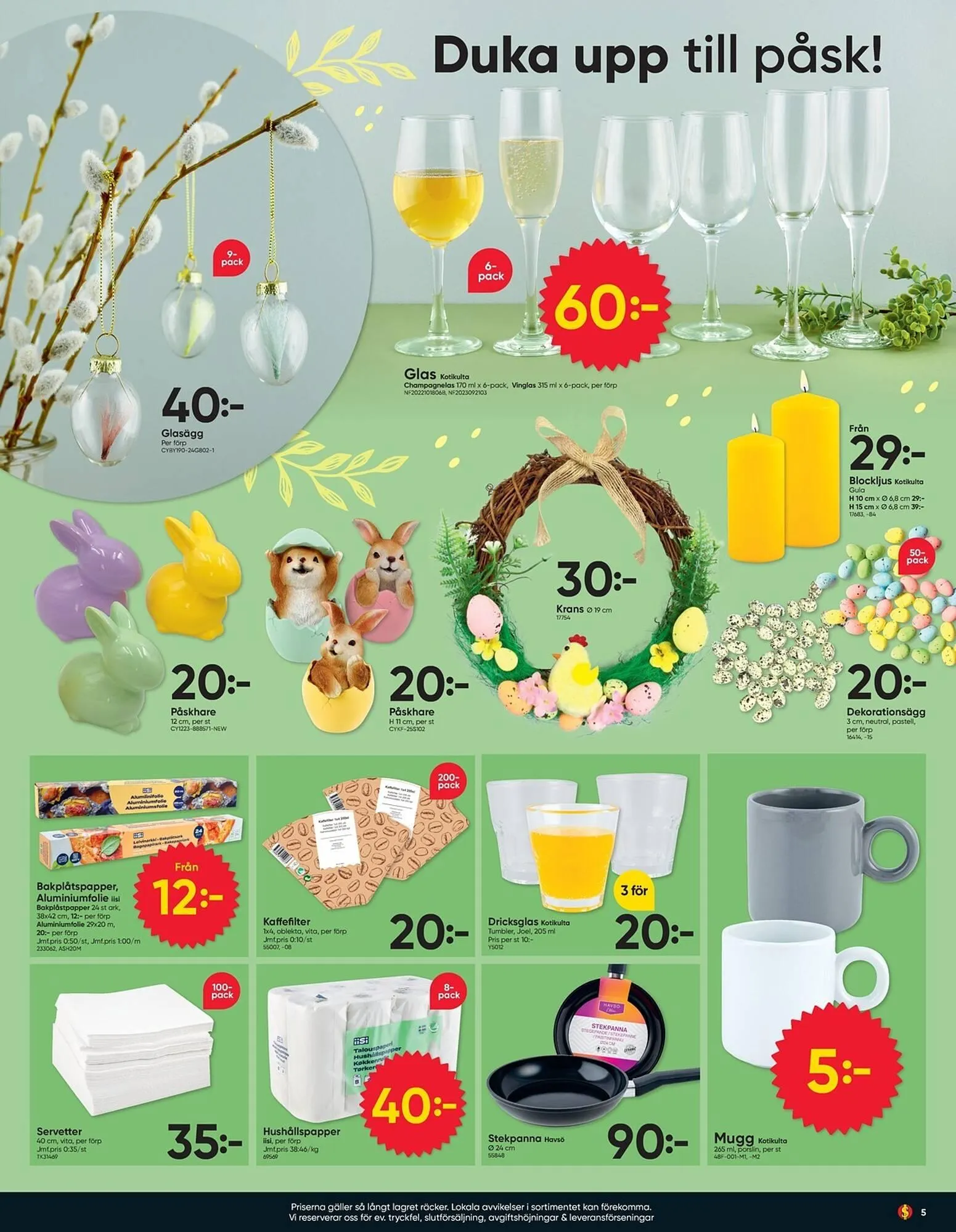 DollarStore annonsblad från 16 mars till 22 mars 2026 - Reklamblad sidor 5