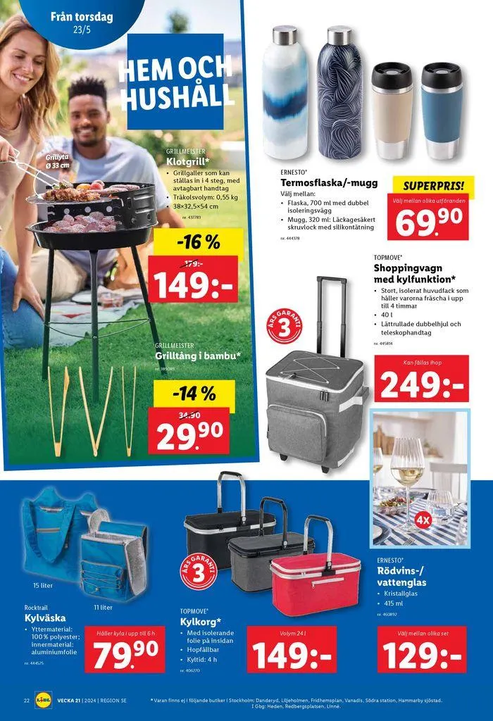 Nationell ERBJUDANDEN VECKA 21 från 20 maj till 26 maj 2024 - Reklamblad sidor 25