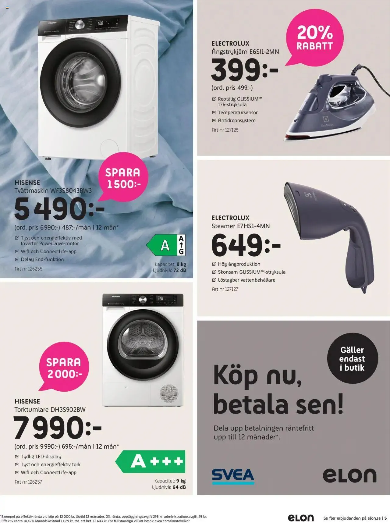 Elon - erbjudanden från 19 augusti till 1 september 2024 - Reklamblad sidor 5