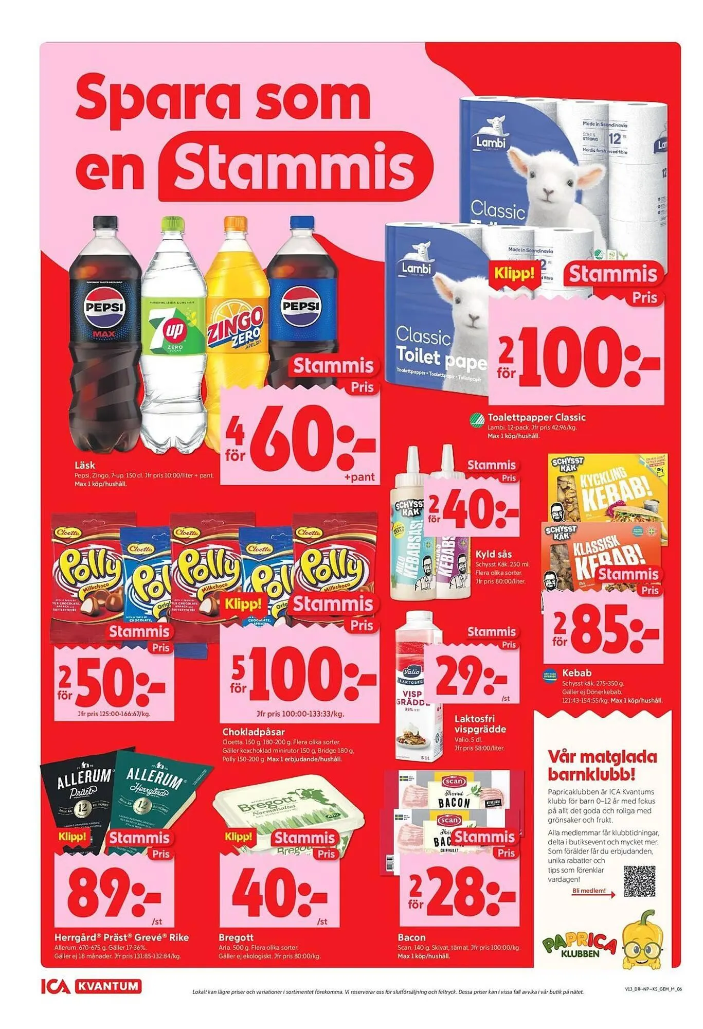 ICA Kvantum reklamblad från 23 mars till 29 mars 2026 - Reklamblad sidor 6