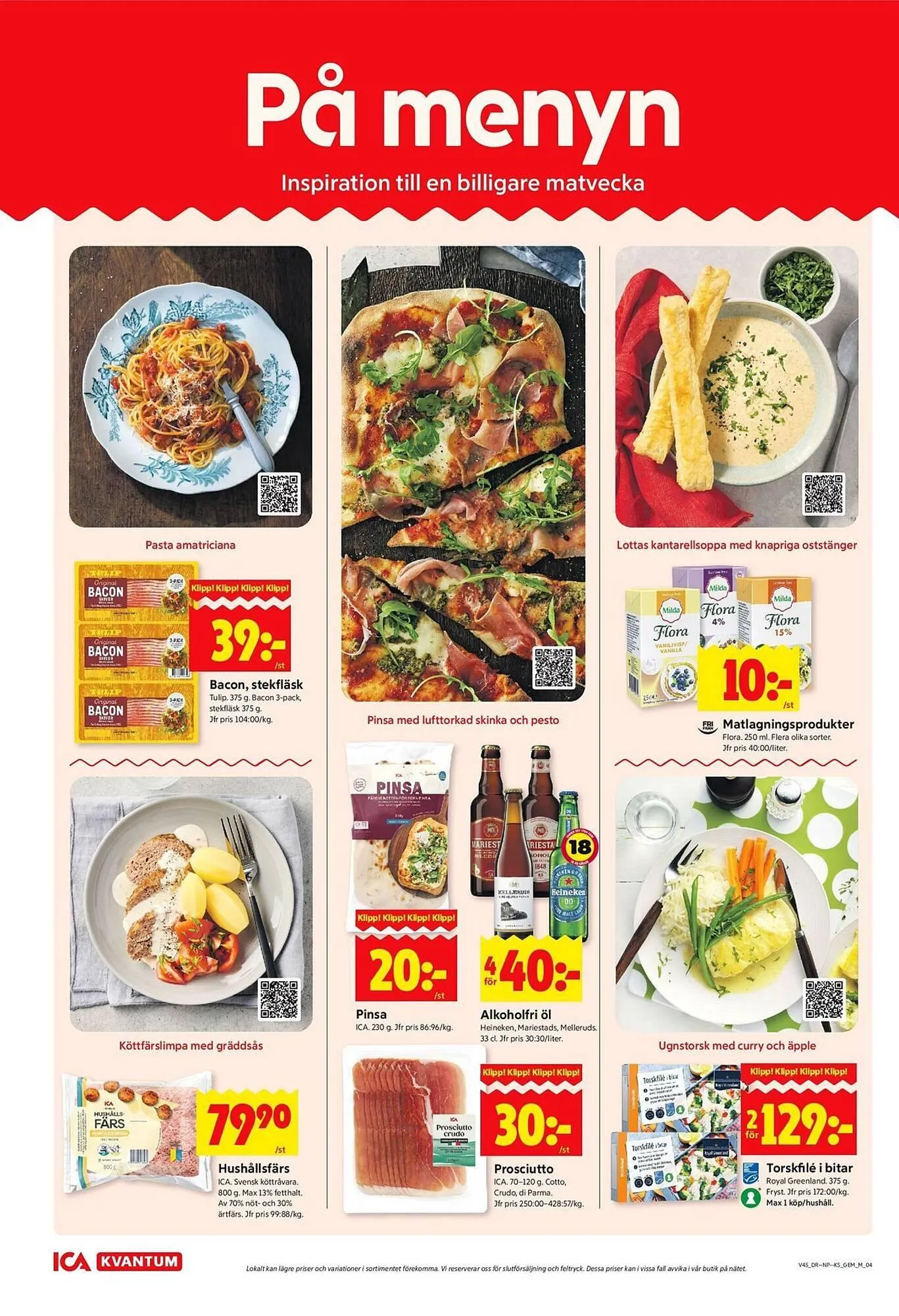 ICA Kvantum reklamblad från 3 november till 9 november 2025 - Reklamblad sidor 4