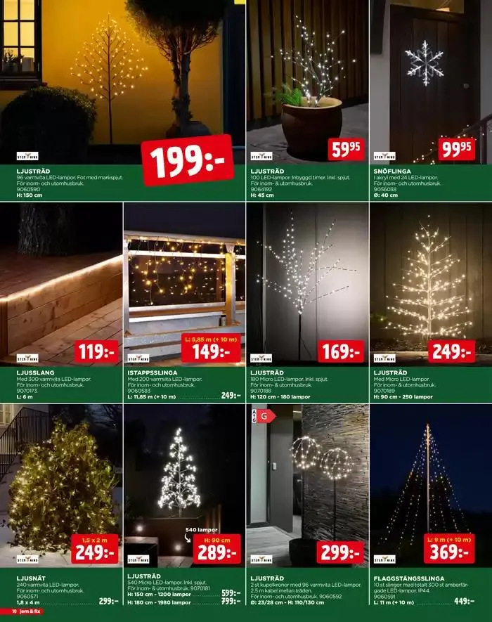 Jem&Fix reklamblad från 27 oktober till 24 december 2024 - Reklamblad sidor 10