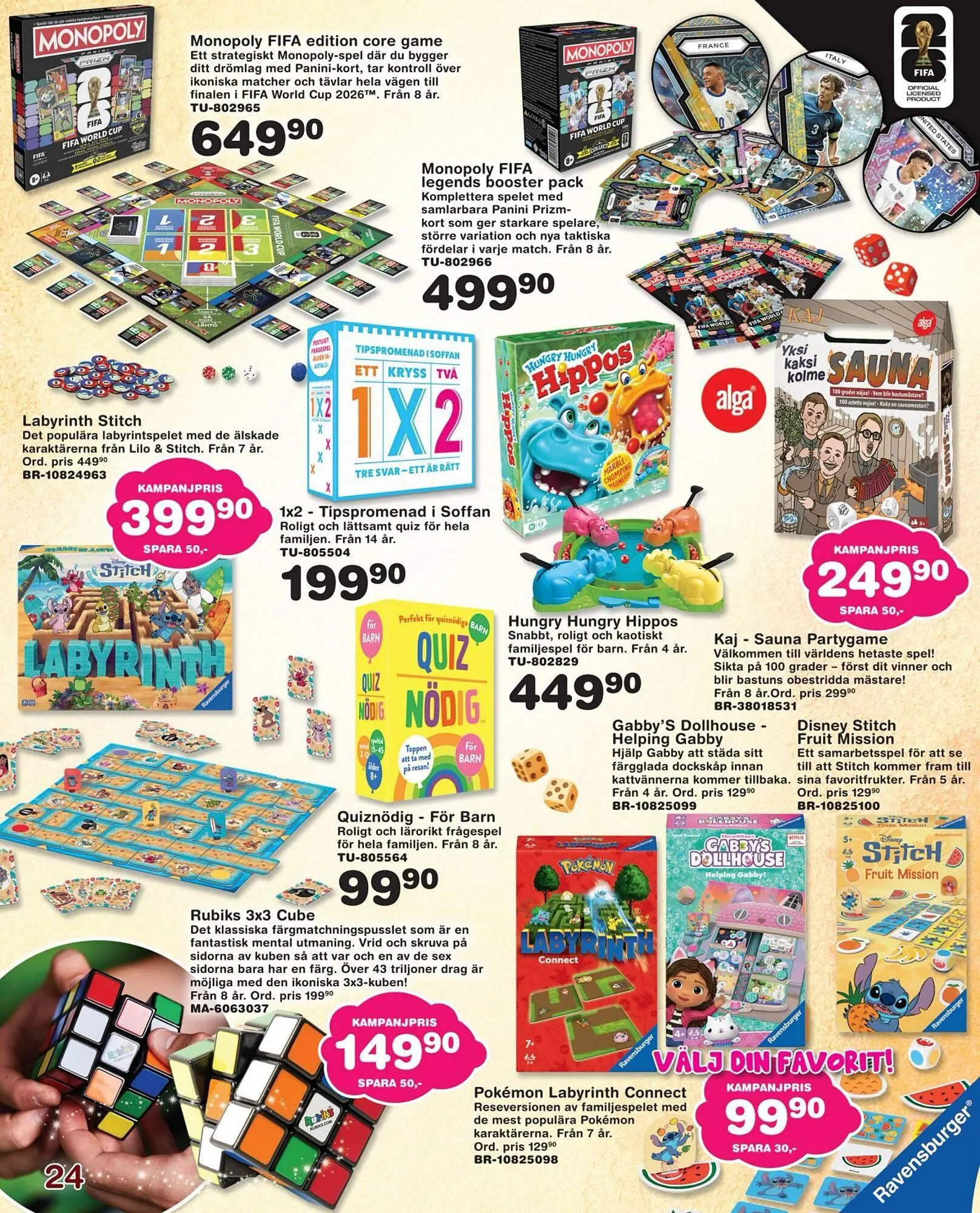 Lekextra reklamblad från 17 april till 8 juni 2026 - Reklamblad sidor 24