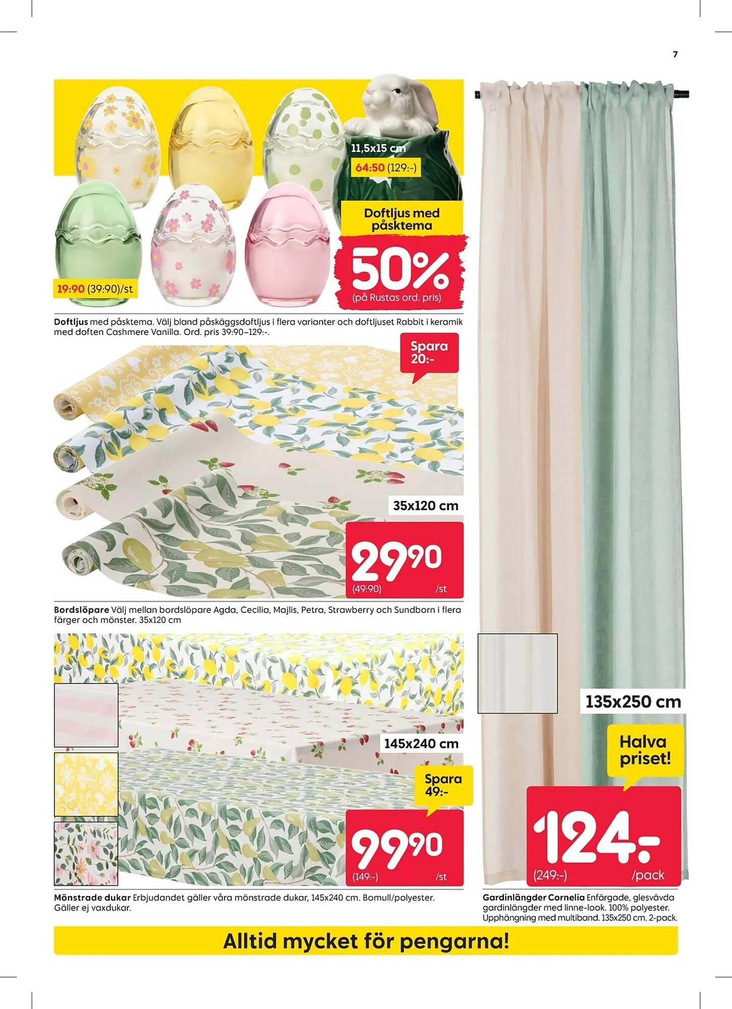 Rusta reklamblad från 16 mars till 22 mars 2026 - Reklamblad sidor 7