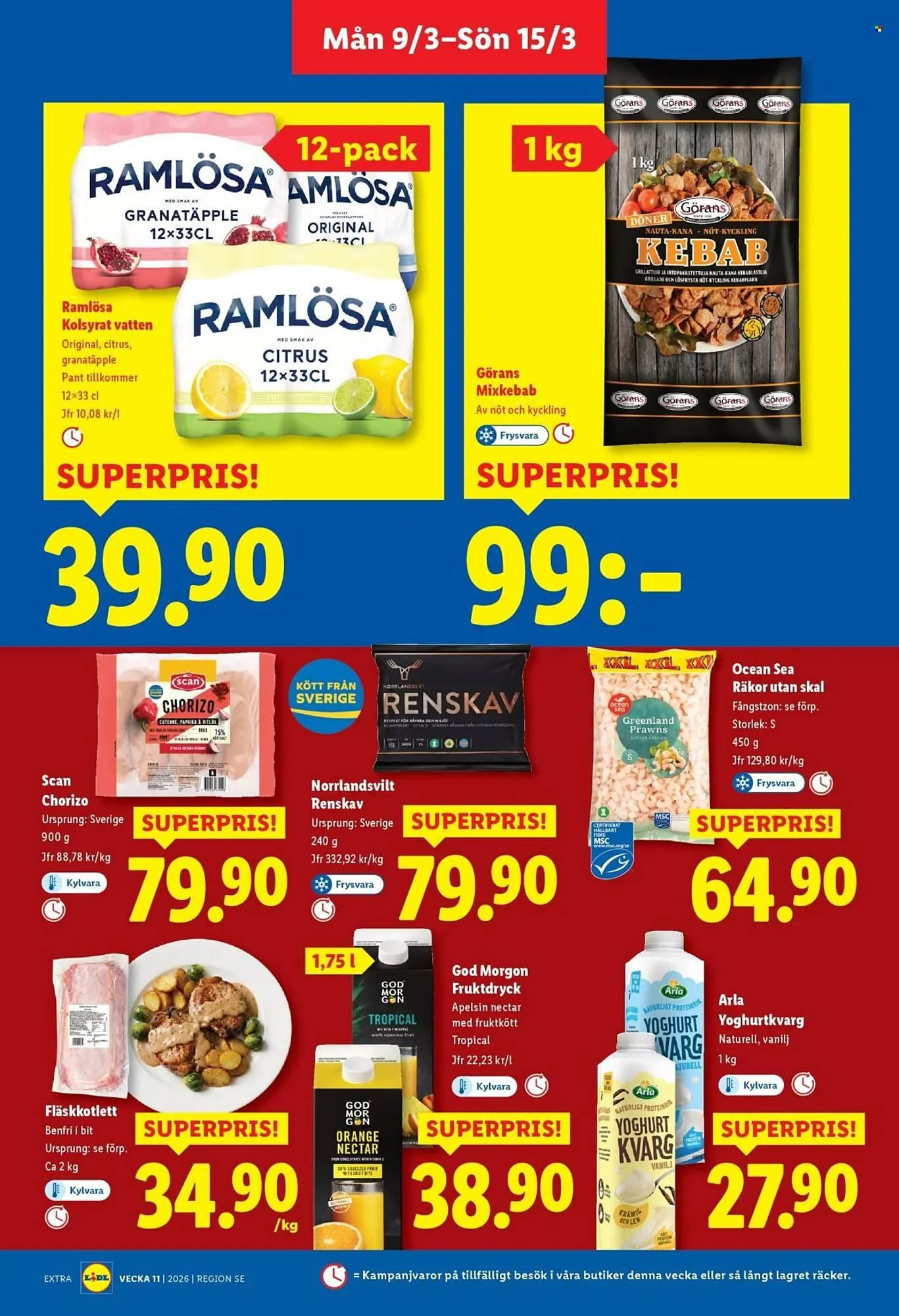 Lidl reklamblad från 9 mars till 15 mars 2026 - Reklamblad sidor 8