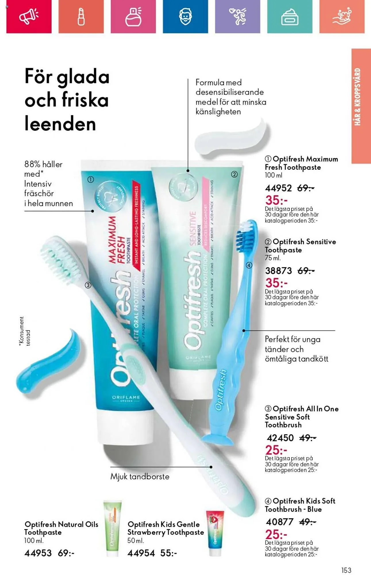 Oriflame reklamblad från 24 oktober till 13 november 2024 - Reklamblad sidor 153