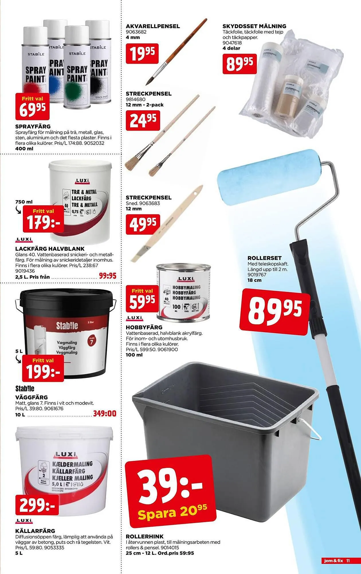Jem&Fix reklamblad från 23 juli till 30 juli 2023 - Reklamblad sidor 11