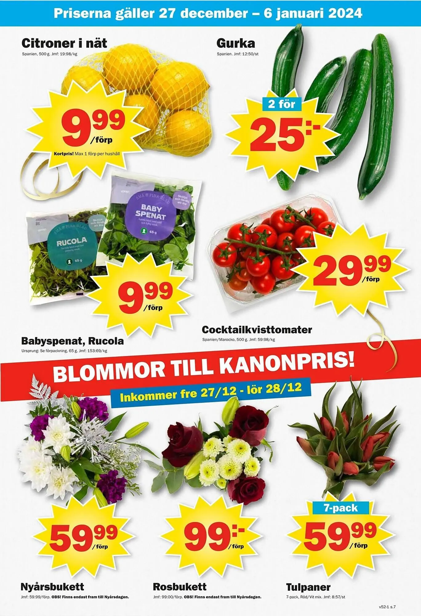 Pekås reklamblad från 22 december till 28 december 2025 - Reklamblad sidor 7
